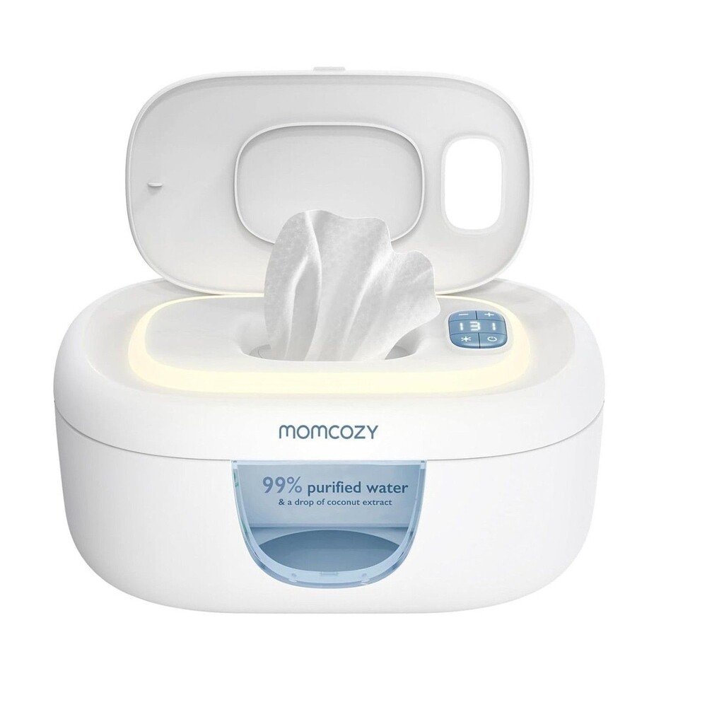 AS-IS. Momcozy Baby Wipe Warmer Spring Design 4 Modes Temperature Night Light